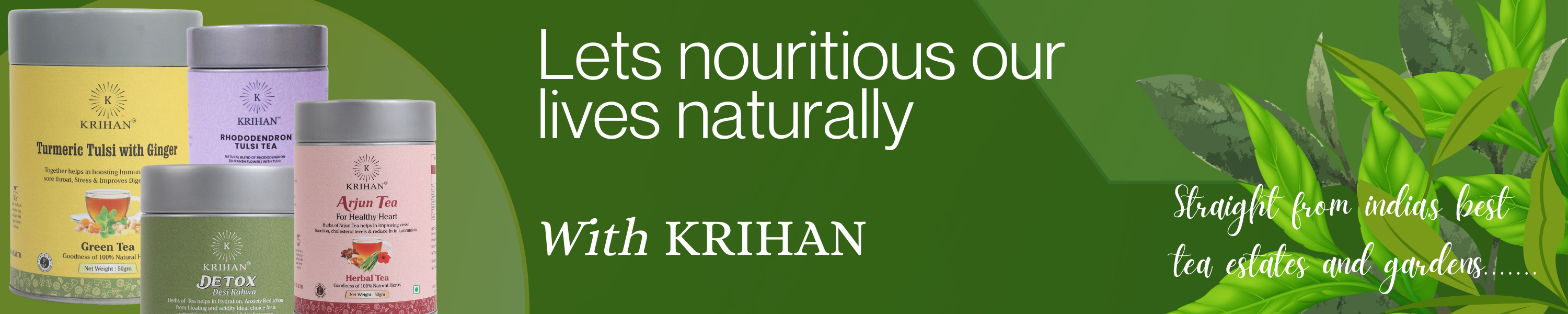 about krihan teas " the best green tea "