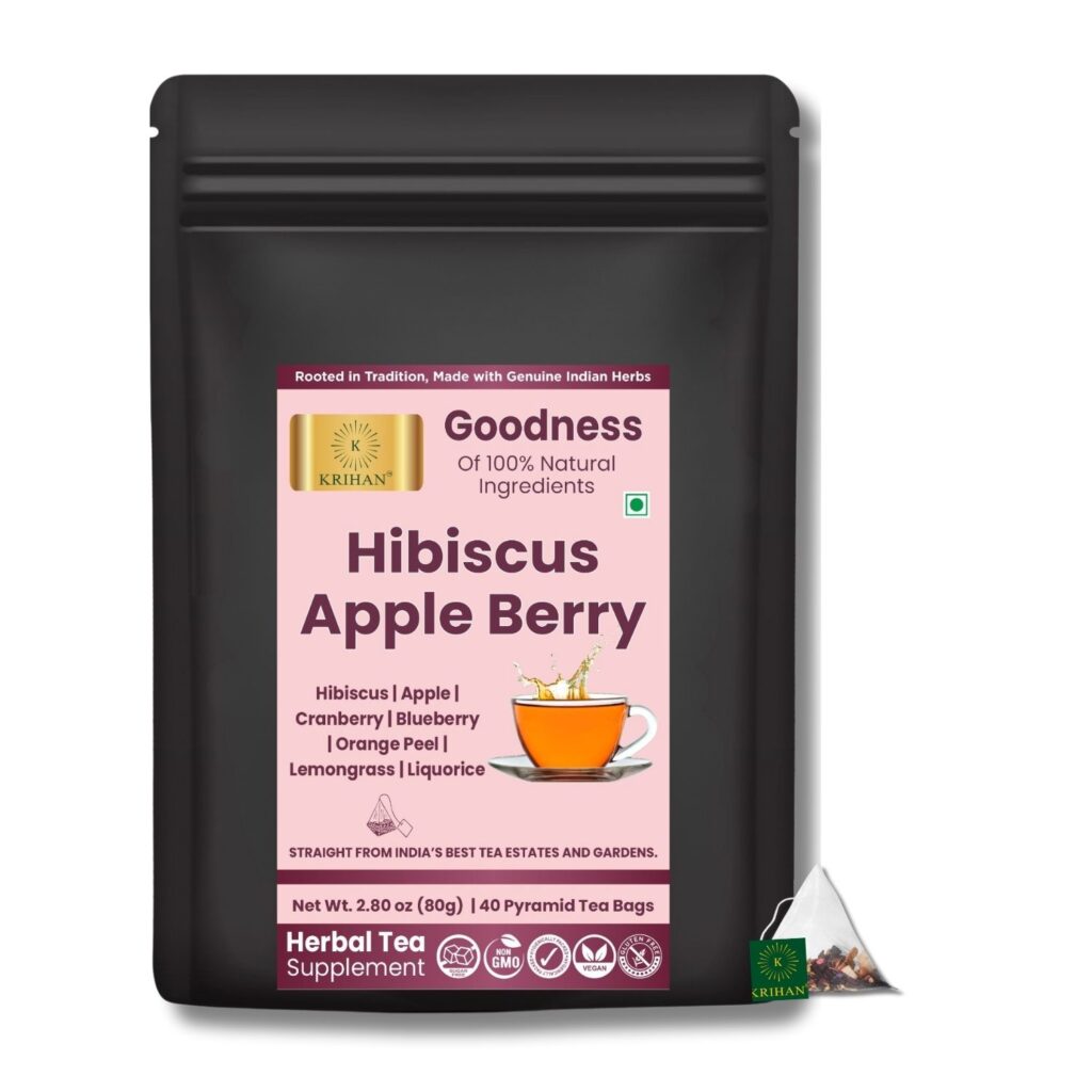 Hibiscus Flower Tea With Apple Berry